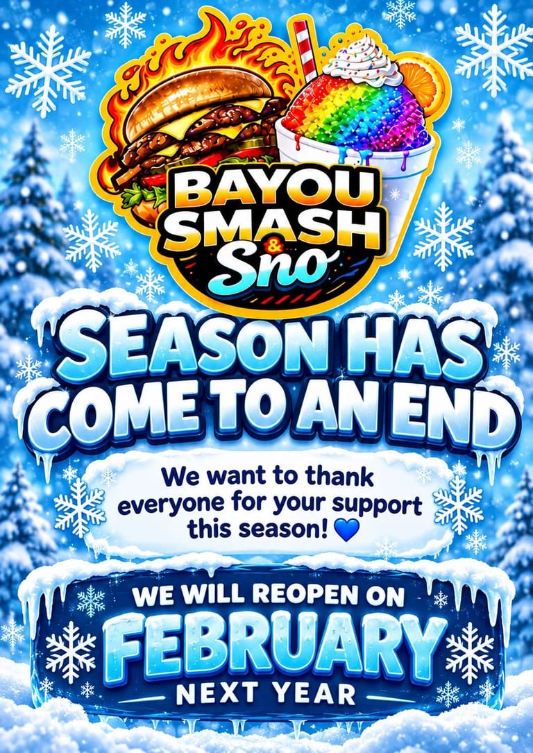 ❤️🍧 THANK YOU FOR AN AMAZING SEASON! 🍔❤️